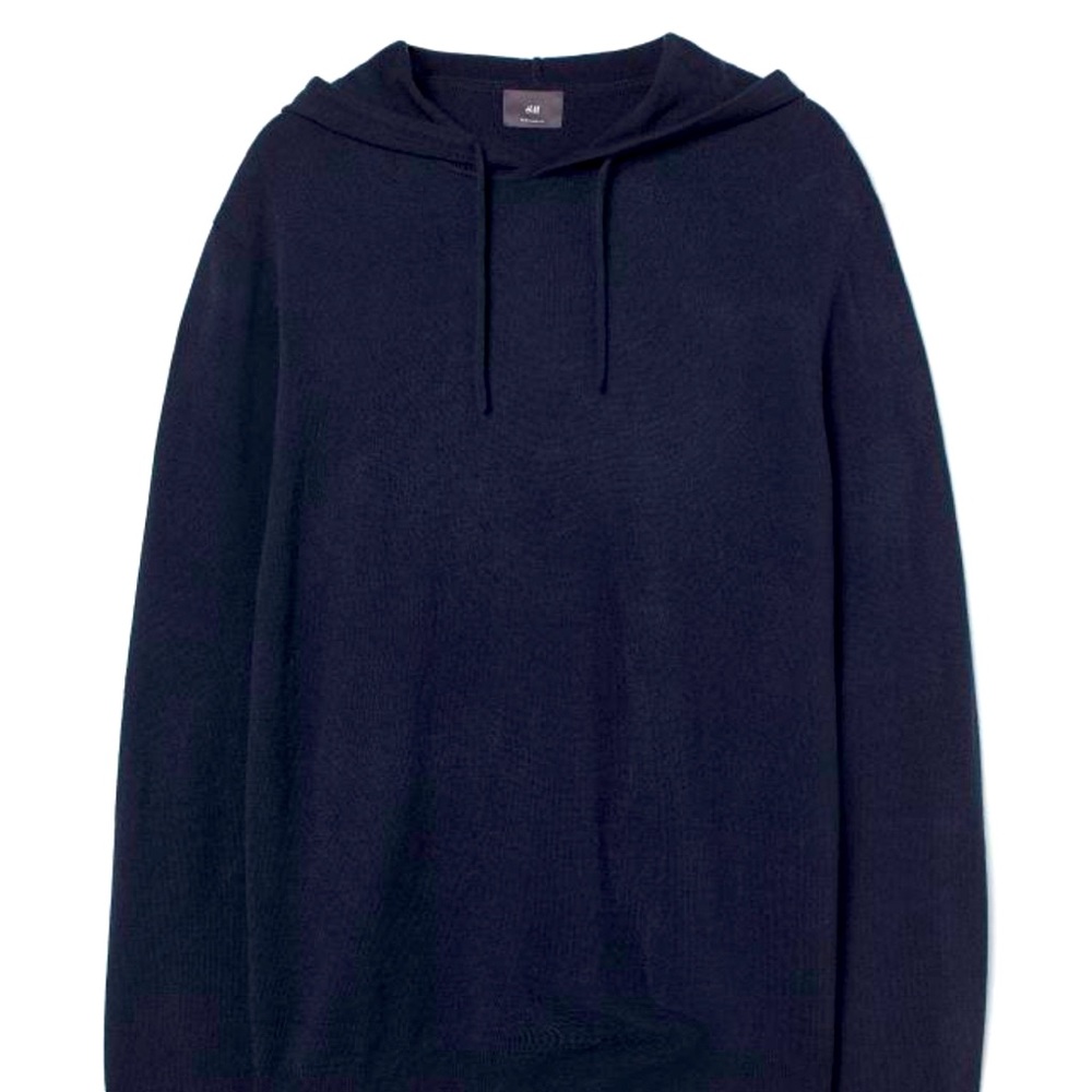 H&M Regular Fit Knit Hoodie